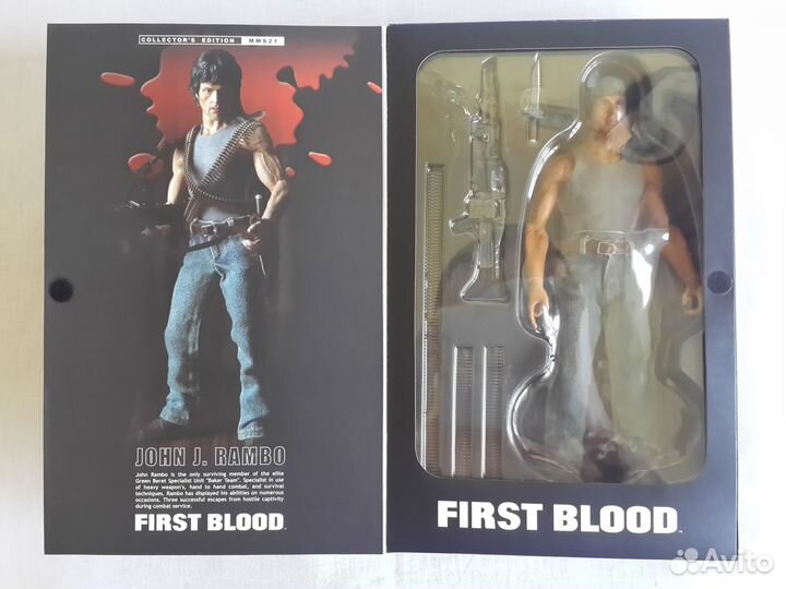 First Blood. John J. Rambo. Hot Toys, MMS21