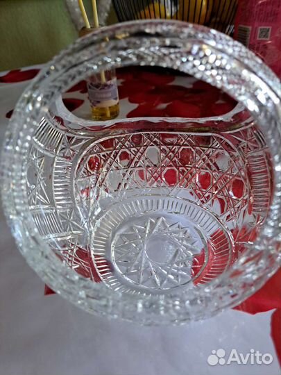 Ваза хрустальная СССР