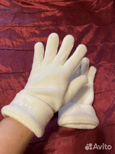 Перчатки флисовые женские