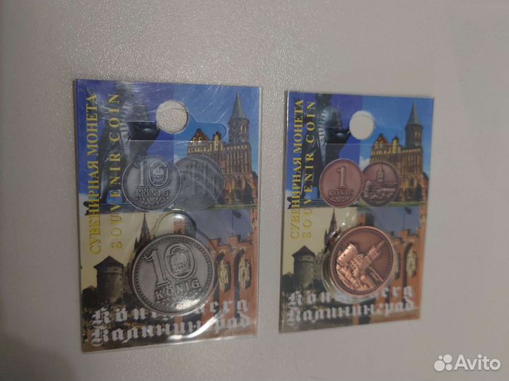 Сувенирные жетоны Калининград