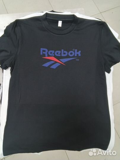 Футболка Reebok Синий (все размеры) Муж\Жен