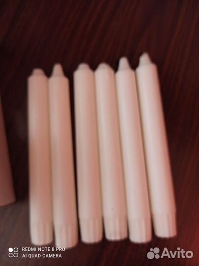 Свеча неароматическая неоплывающая