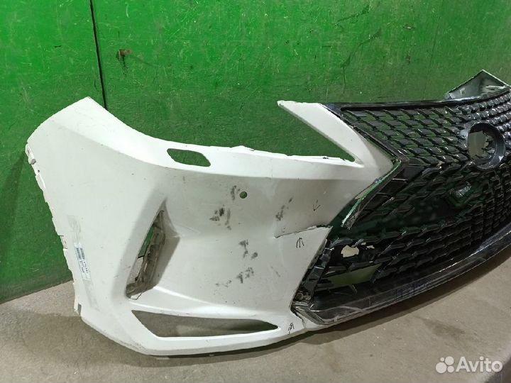 1171548 lexus RX облицовка бампера переднего 2021