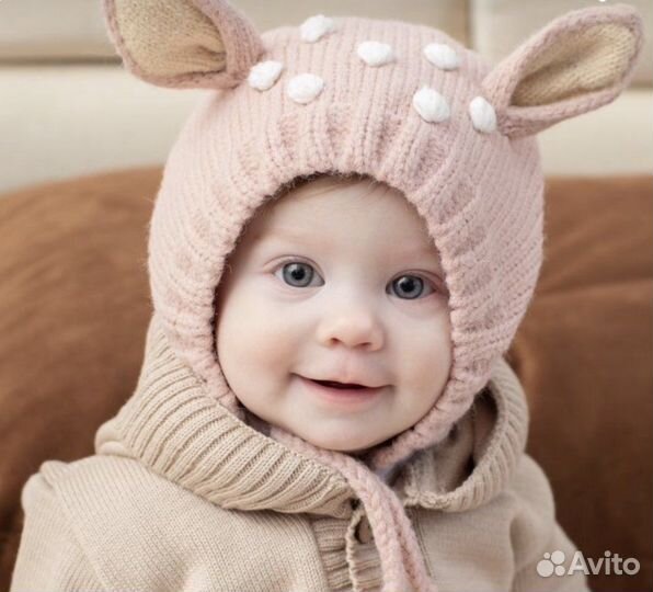 Шапка детская для девочки