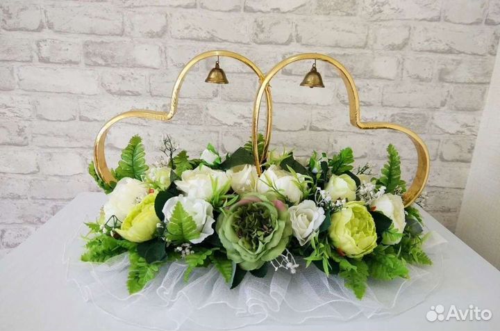 Свадебные аксессуары на машину, кольца