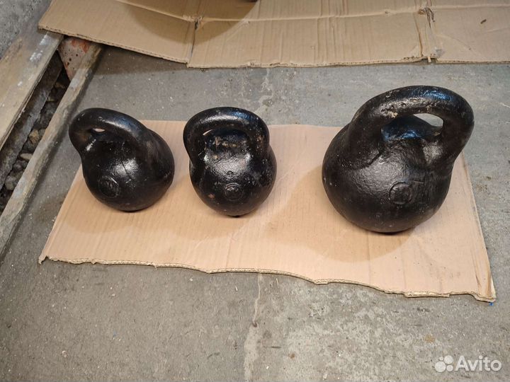 Гири 8, 16 кг
