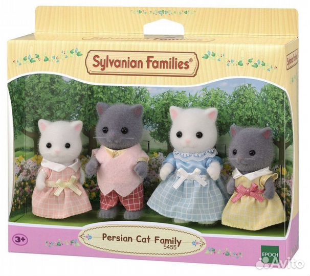Sylvanian Families персидские котики