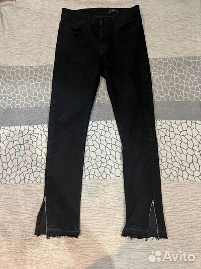 Джинсы flared zip LND