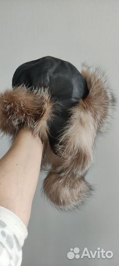 Шапка зимняя меховая женская