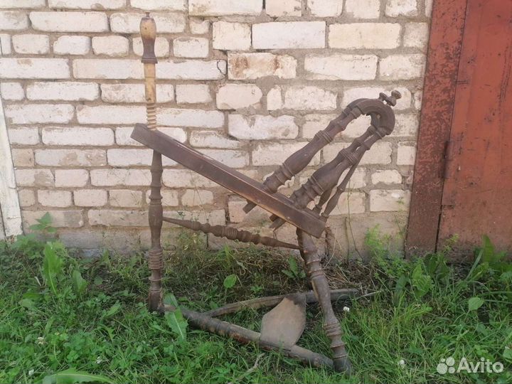Прялка деревянная старинная