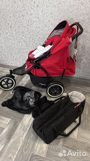 Коляска для погодок phil and teds