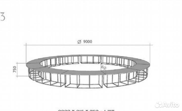 Столы Волна и стулья Кьявари в аренду в Уфе