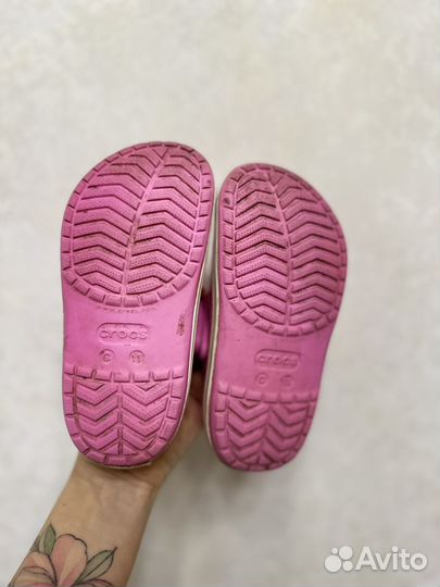 Сабо crocs C11 для девочки