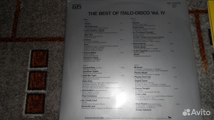 The Best Of Italo-Disco - 4 (2LP) (Винил)