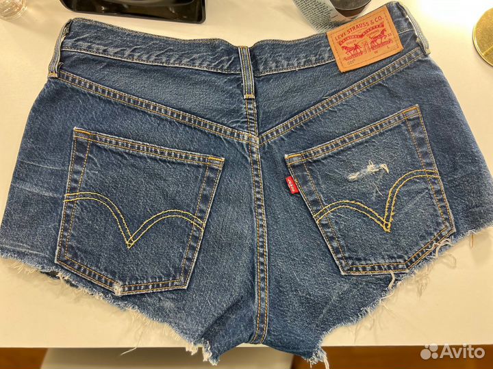 Levis 501 шорты женские