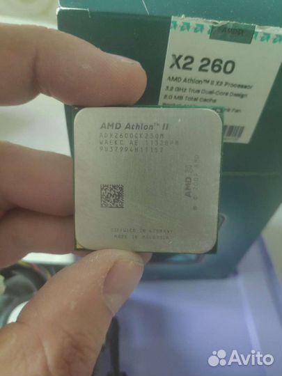 Процессор Amd Athlon II x2 260 сокет am3 3200 мгц