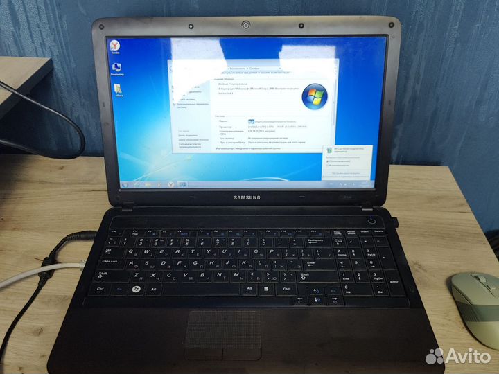 Ноутбук samsung R540
