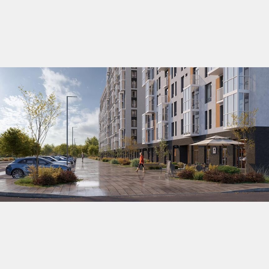 1-к. квартира, 42,6 м², 4/12 эт.