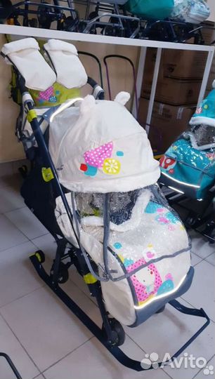 Санки коляска ника