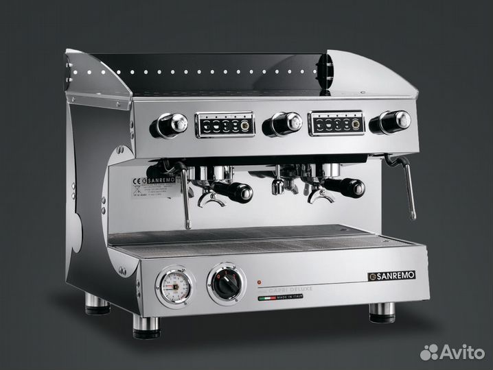 Кофемашина Sanremo Capri SED DLX 2 GR черная