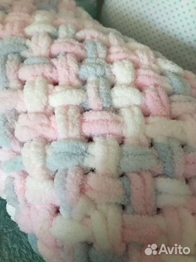 Плед детский плюшевый