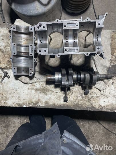 Картер и коленвал рысь