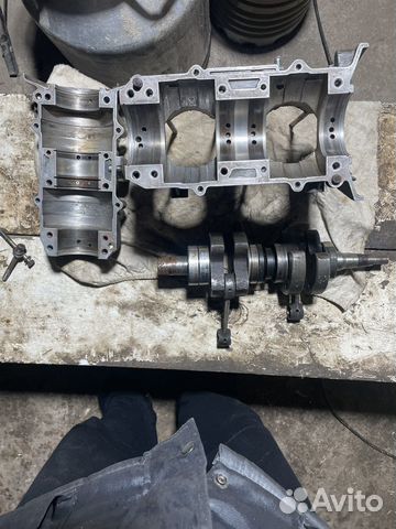 Картер и коленвал рысь