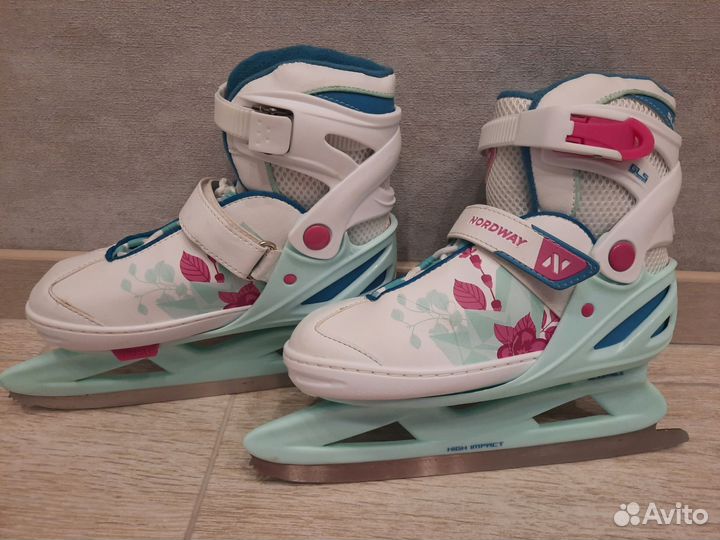 Коньки раздвижные. Размер 36-41