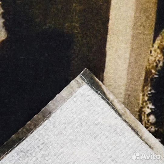 Полотенце вафельное пляжное