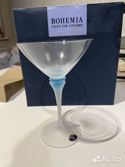 Бокалы bohemia crystal