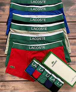 Трусы мужские lacoste