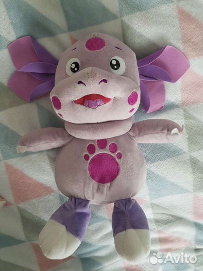 Игрушка мягкая лунтик музыкальный