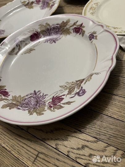 Тарелки большие