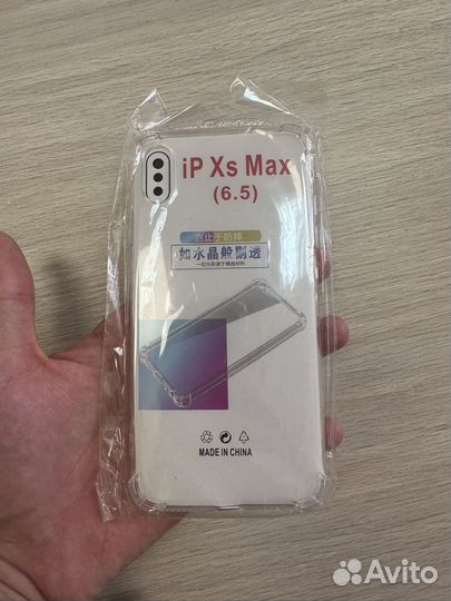 Чехол на iPhone Xs Max прозрачный