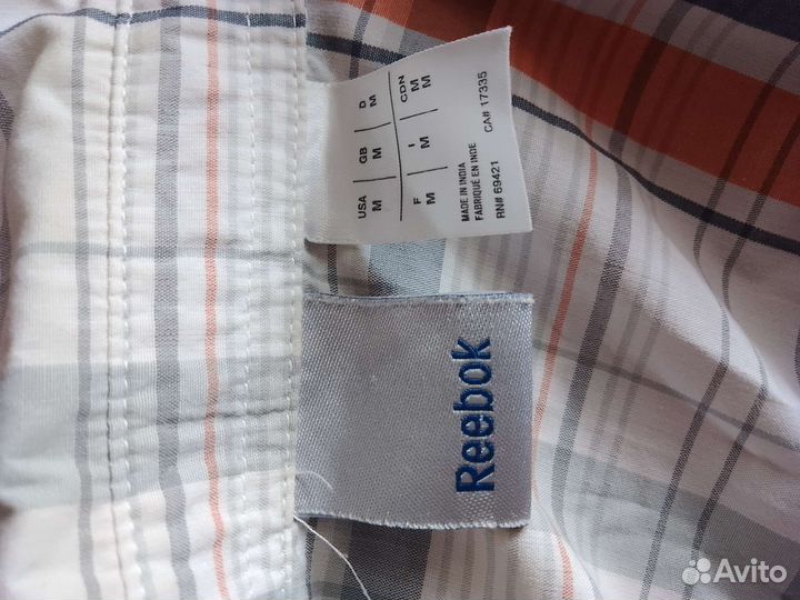 Рубашка reebok, рубашка