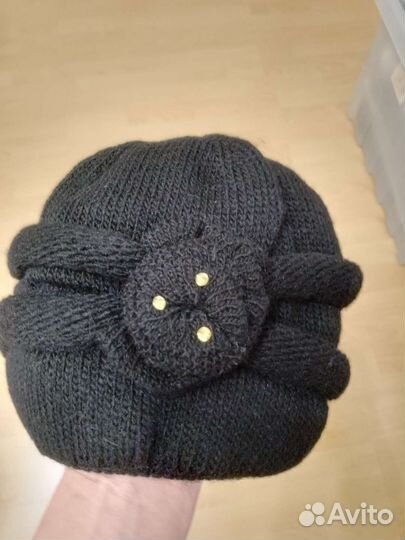 Шапка женская зима-осень ч