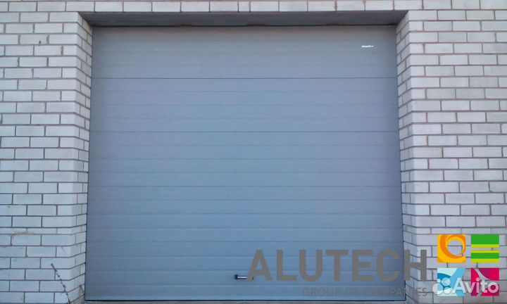 Ворота гаражные alutech
