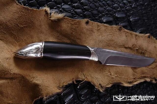 Нож ручной работы сом – северная корона