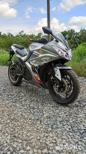 Электро мотоцикл электро байк Kawasaki Ninja