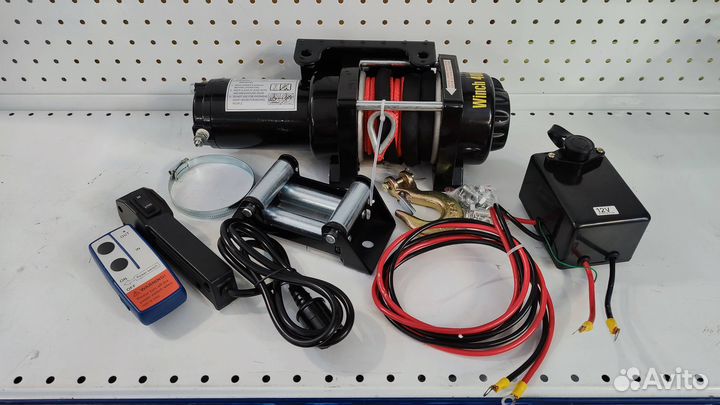 Лебедка 4000lbs (кевлар) электрическая