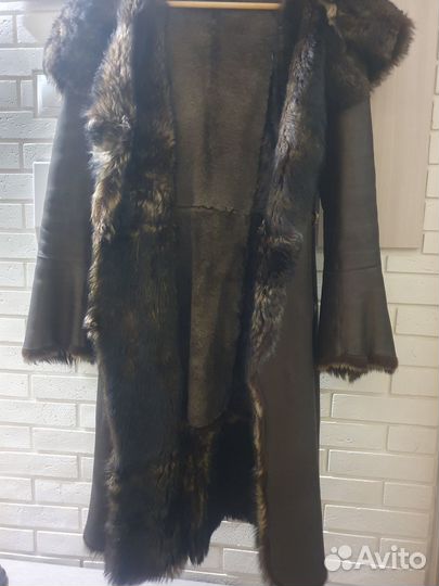 Дубленка женская зимняя 42 44