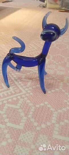 Стеклянные фигурки СССР