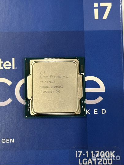 Процессор Intel core i7 11700K