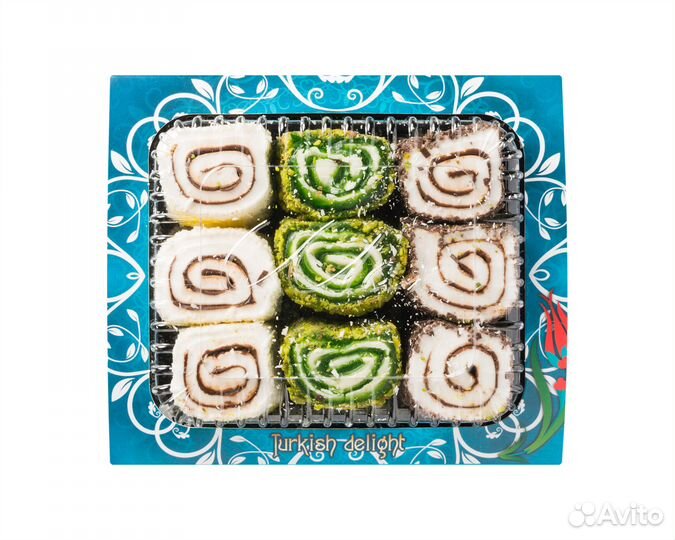 Шах лукум Рулет ассорти пралине