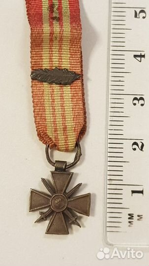 Франция 1 мв, крест за военные заслуги, фрачник