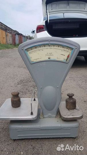 Весы с гирями СССР