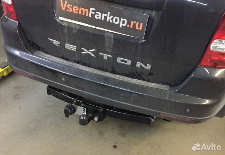 Фаркоп Ssang Yong. Установка фаркопа. На все модели