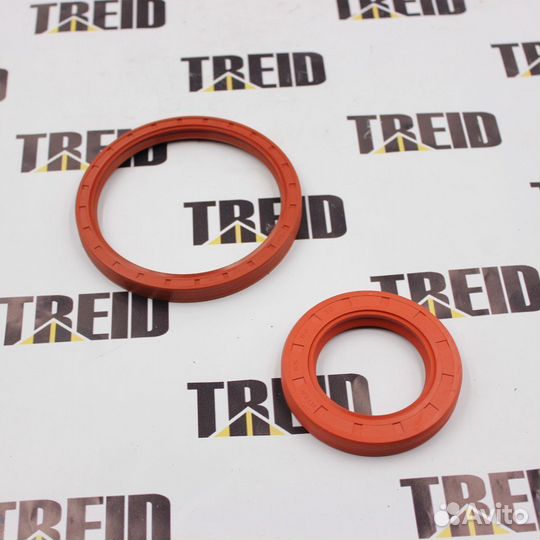 Сальники коленвала ycd4r11g-68 (комплект 2шт)