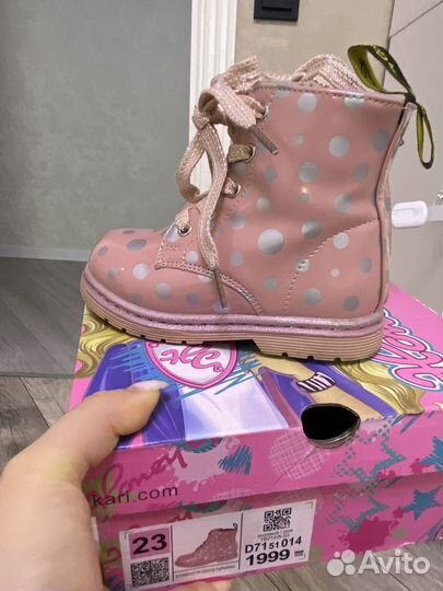 Ботинки для девочки