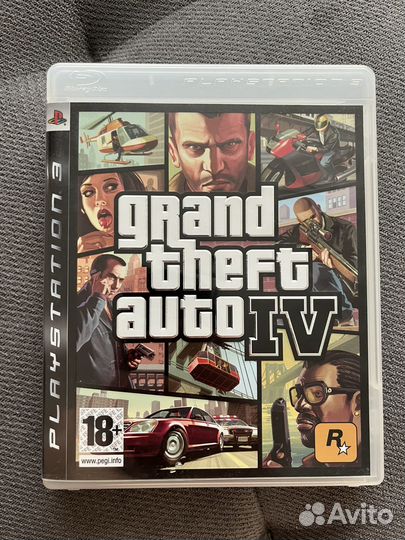 Диск GTA для ps3